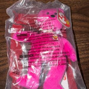 Ty McDonald’s Burger the Bear Teenie beanie baby